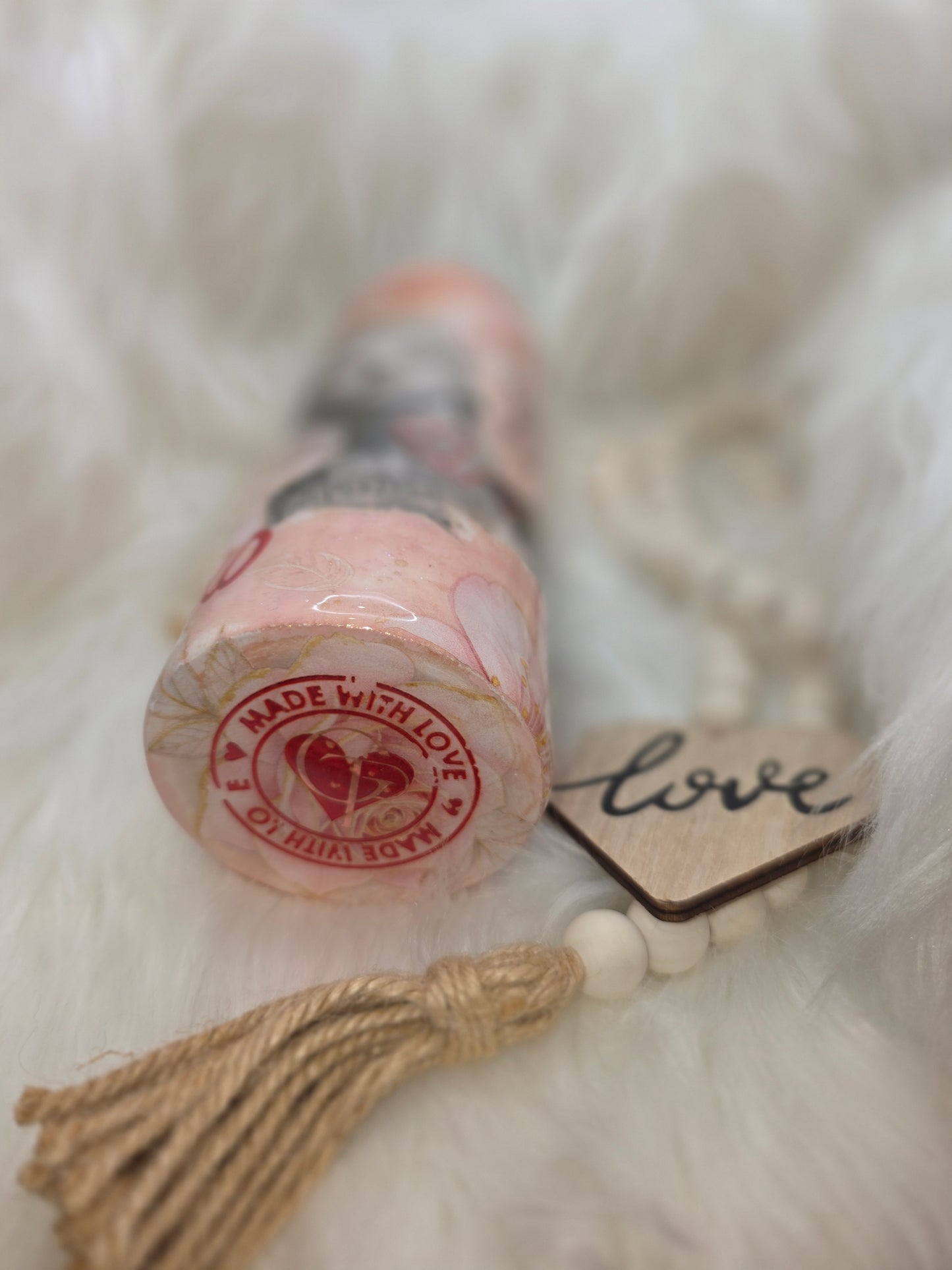 Blush Glam Vintage Beauty Tumbler