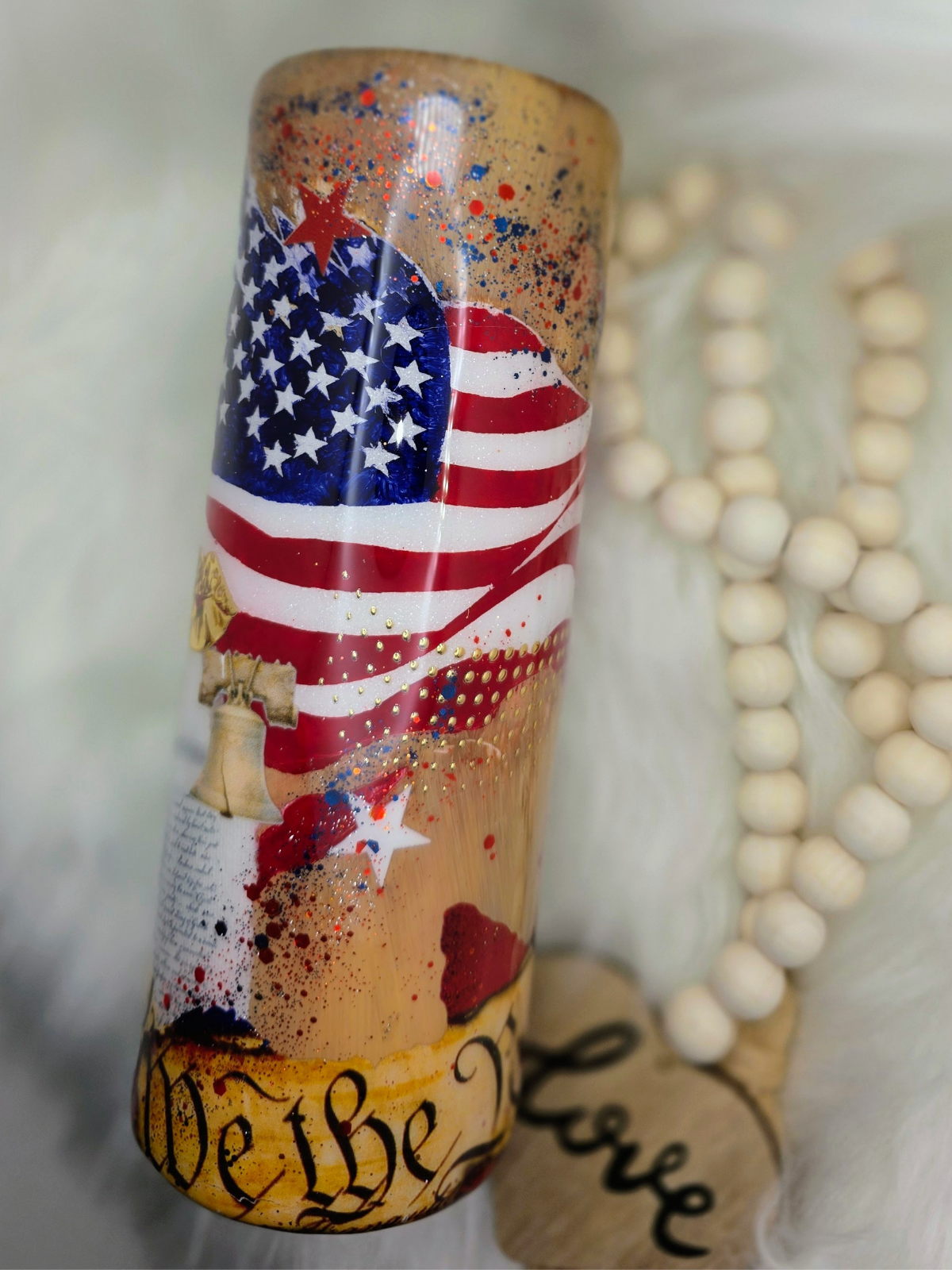 1776 | Handcrafted 20 oz Skinny Tumbler