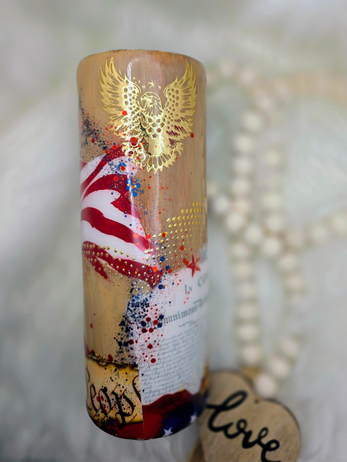 1776 | Handcrafted 20 oz Skinny Tumbler