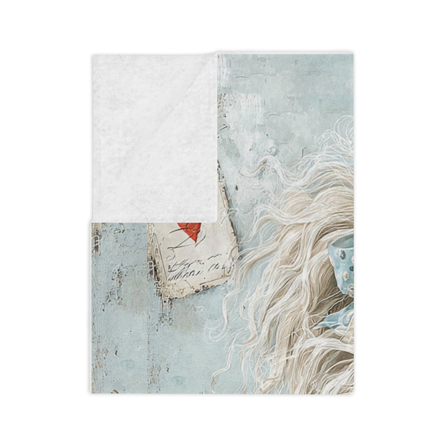 Seaside Queen Velveteen Microfiber Blanket Cozy Coastal Large Blanket