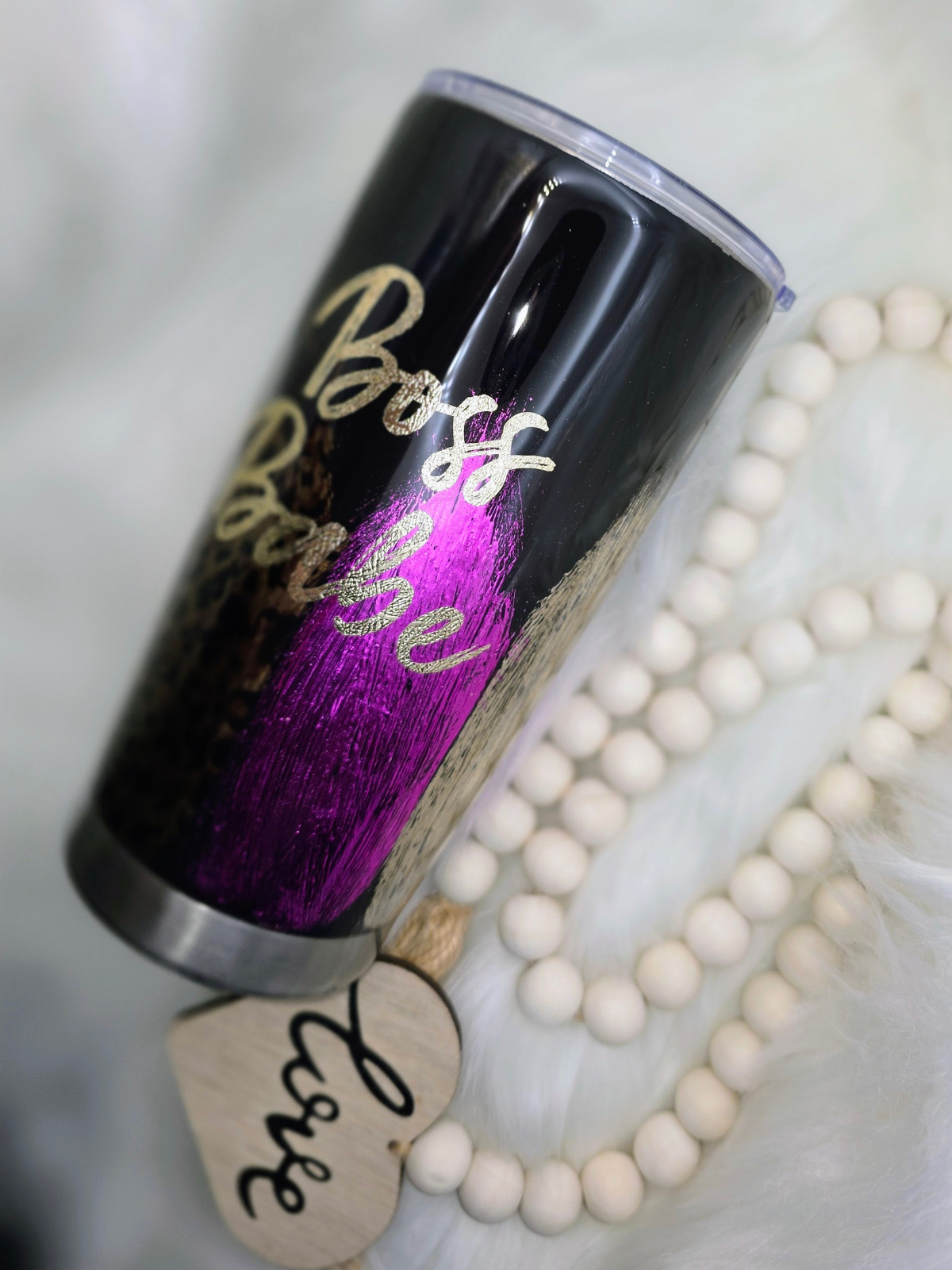 Boss Babe | Handcrafted 20 oz Skinny Tumbler
