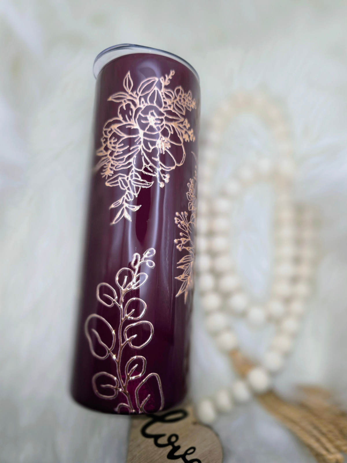 Faith | Handcrafted 20 oz Skinny Tumbler
