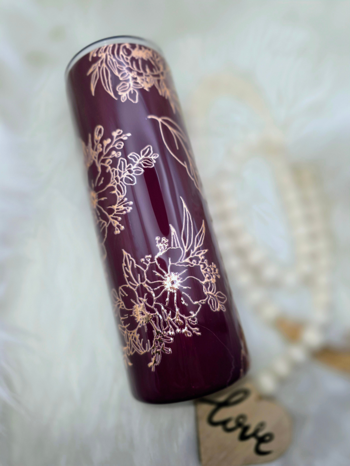 Faith | Handcrafted 20 oz Skinny Tumbler
