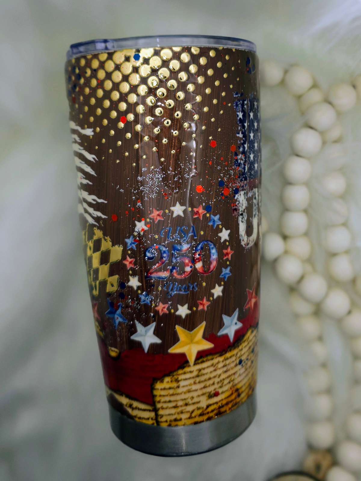 Freedom | Handcrafted 20 oz Skinny Tumbler