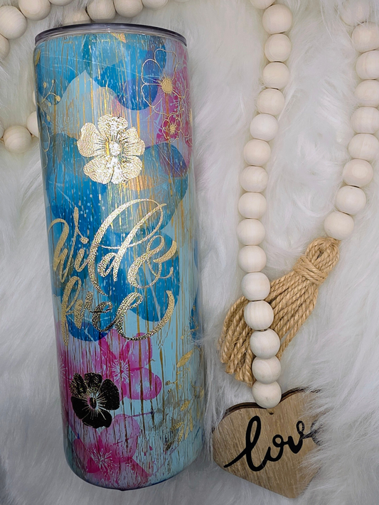 Wild One | Handcrafted 20 oz Skinny Tumbler
