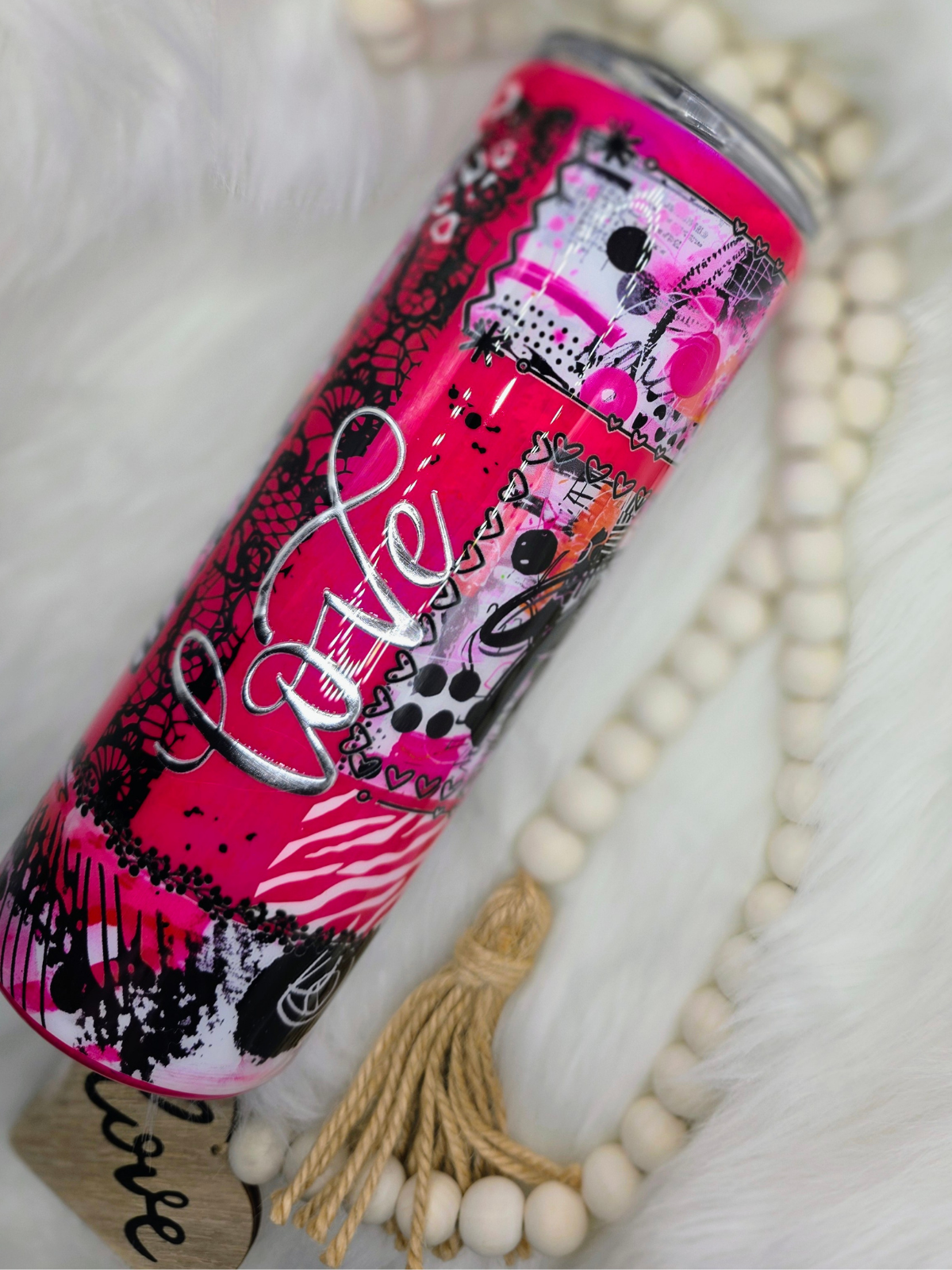 Paris After Dark | Handcrafted 20 oz Skinny Tumbler