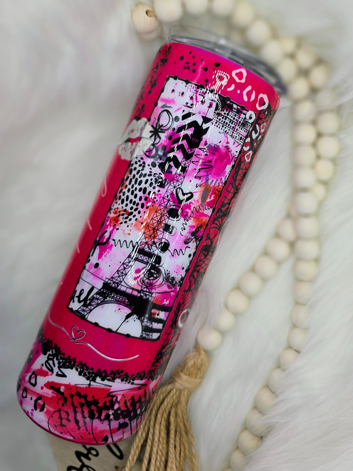 Paris After Dark | Handcrafted 20 oz Skinny Tumbler