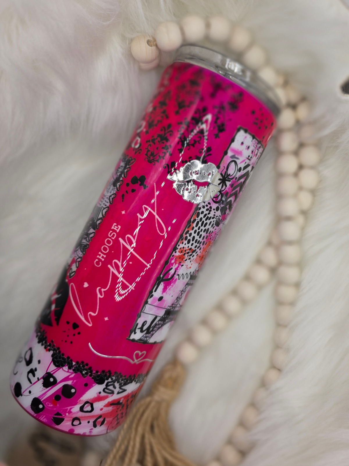 Paris After Dark | Handcrafted 20 oz Skinny Tumbler